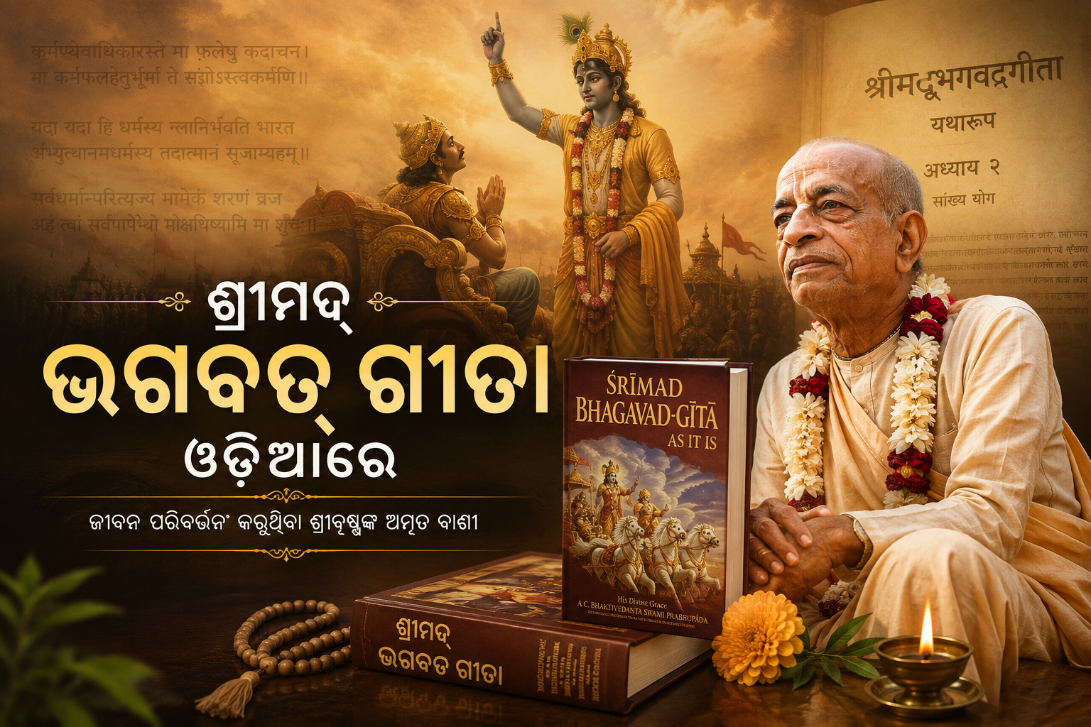 Bhagavad Gita in Odia